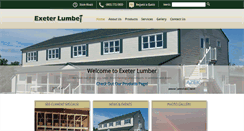 Desktop Screenshot of exeterlumber.com
